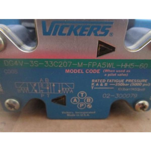 Vickers Guyana  DG4V-3S-33C207-M-FPA5WL-HH5-60 Hydraulic Valve #2 image