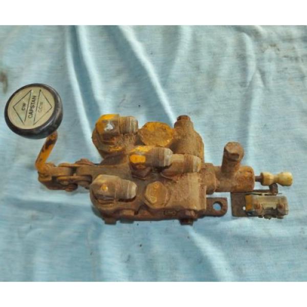 Vickers Samoa Eastern  Hydraulic Equipment Capstain Control Valve 406110, for parts or rebuild #1 image