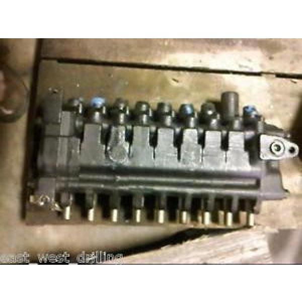 Rebuilt Ecuador  50623545 9-Spool CM11-ND1R25D Vickers Valve DRILL RIG HYDRAULIC PUMP MOT #1 image