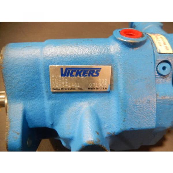 Vickers Oman  Hydraulic Pump PVB6 RSY 21 CM11 for polymers Trim Fixture Origin #4 image