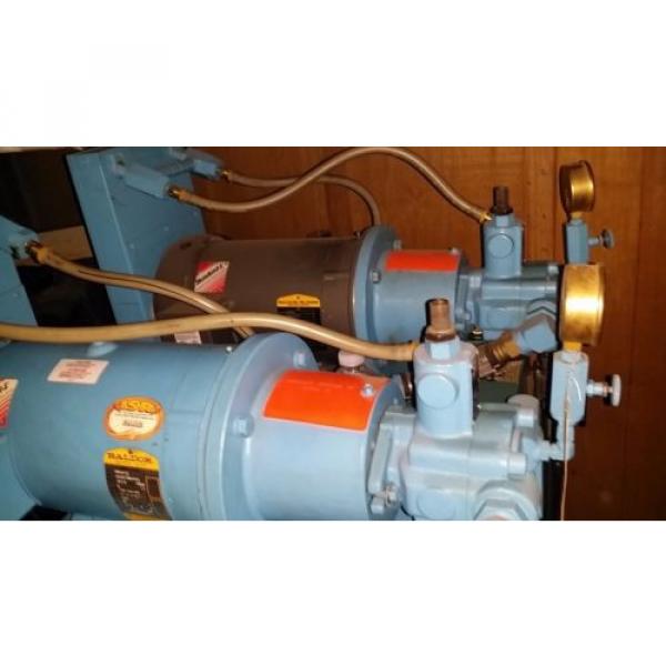 Continental Rep.  Hydraulic Power unit PVR6-6B15-RF-0-6-H Vickers, DUAL PUMP MOTOR HEs #4 image