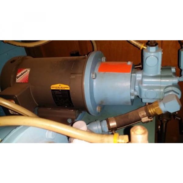 Continental Rep.  Hydraulic Power unit PVR6-6B15-RF-0-6-H Vickers, DUAL PUMP MOTOR HEs #8 image