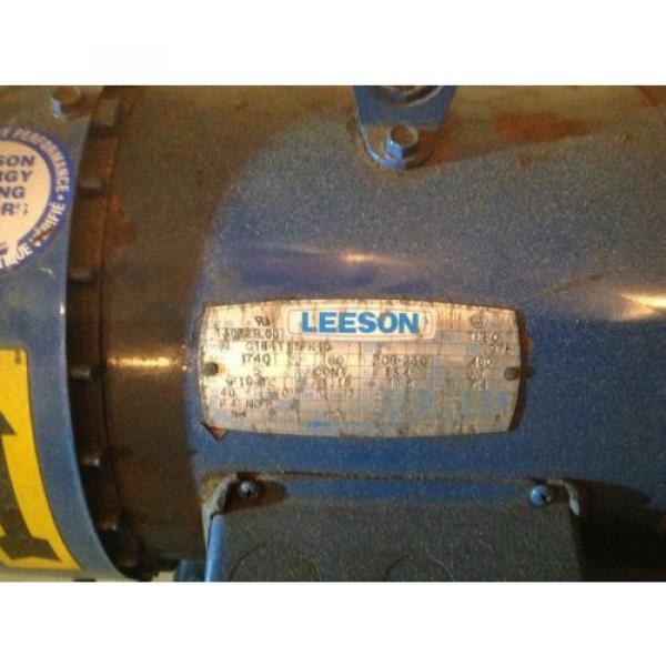 5hp Liberia  vickers hydraulic power pack unit 3 phase leeson motor #7 image