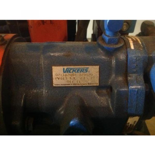 5hp Liberia  vickers hydraulic power pack unit 3 phase leeson motor #8 image