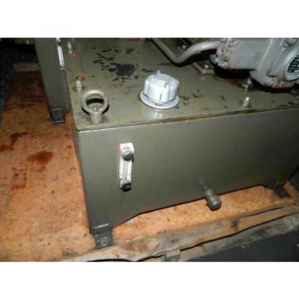 Nachi Saudi Arabia  2 HP Hydraulic Unit, Nachi Vane Pump VDR-1B-1A2-U21, Used, Warranty #6 image