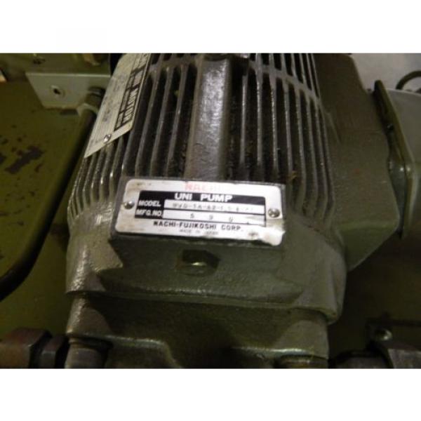 Nachi Saudi Arabia  2 HP Hydraulic Unit, Nachi Vane Pump VDR-1B-1A2-U21, Used, Warranty #9 image