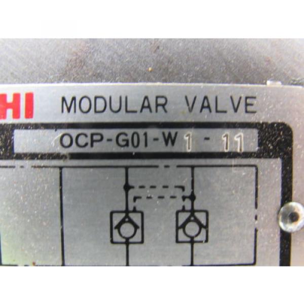 Nachi Puerto Rico  OCP-G01-W1-11 Pilot Operated Check Modular Valve Hydraulic #9 image