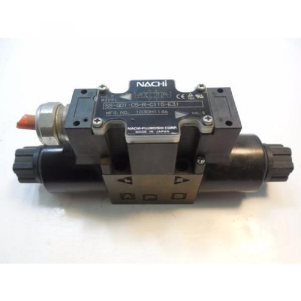 Nachi Grenada  Hydraulic Control Valve SS-G01-C5-R-C115-E31 #10 image