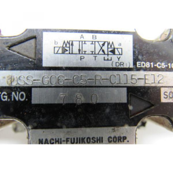 Nachi Turkey  DSS-G06-C5-R-C115-E12 Hydraulic Directional Control Valve #10 image