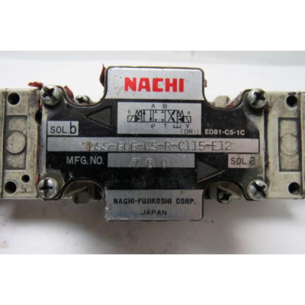 Nachi Turkey  DSS-G06-C5-R-C115-E12 Hydraulic Directional Control Valve #11 image