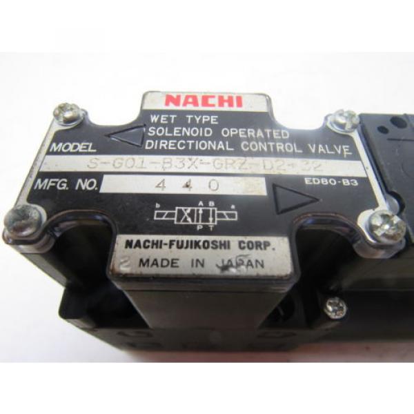 Nachi Nicaragua  S-G01-B3X-GRZ-D2-32 Hydraulic Solenoid Directional Control Valve #9 image