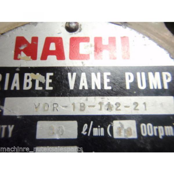 Nachi Lesotho  Variable Uni Pump with Motor VDR-1B-1A2-21_UVD-1A-A2-15-4-1849A_LTIS70-NR #6 image