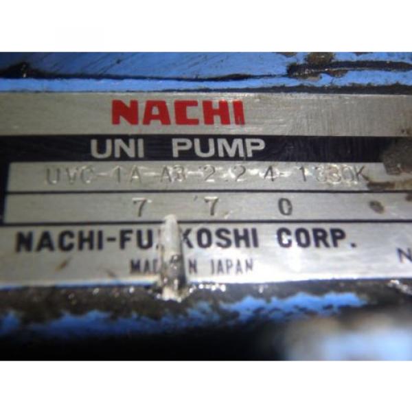 NACHI Tonga  VARIABLE VANE PUMP WITH MOTOR_VDC-1B-2A3-HU-1688K_131231 #5 image