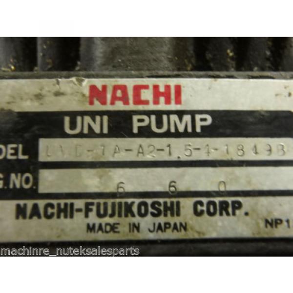 Nachi St.Lucia  Varible Vane Pump UVD-1A-A2-15-4-1849B_LTIS85-NR #3 image