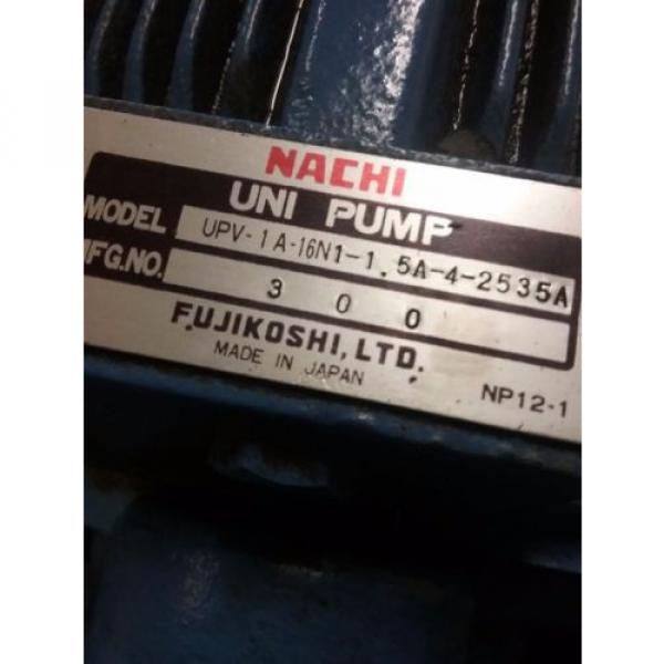 Nachi Uzbekistan  Piston Pump PVS-1B-16N1-2535A _ UPV-1A-16N1-15A-4-2535A_NICE #3 image