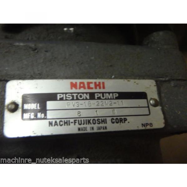 Nachi Chile  Fujikoshi Corp Piston Pump amp; Motor_ PVS-1B-22N2-11_ PVS1B22N211 #2 image
