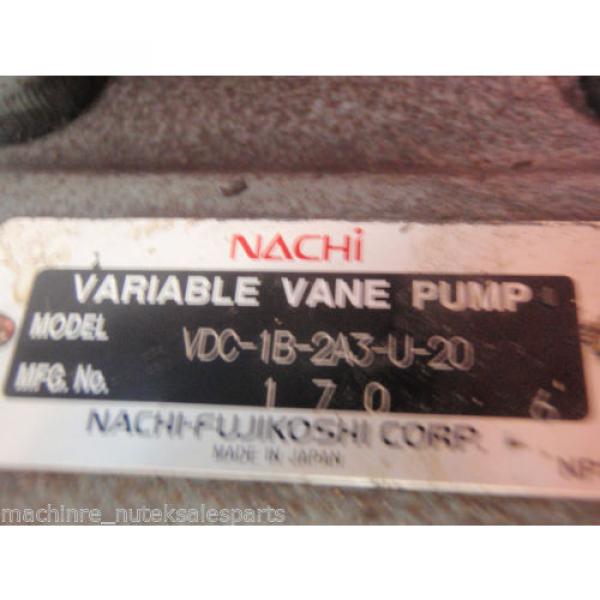 Nachi Sudan  Variable Vane Pump VDC-1B-2A3-U-20_VDC1B2A3U20 #5 image