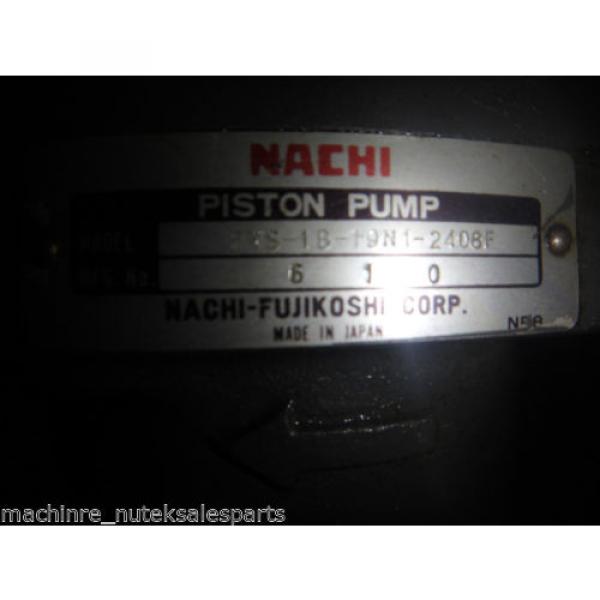 Nachi Ireland  Piston Pump PVS-1B-19N1-2408F_UPV-1A-19N1-22-4-2408F_LTIS70-NR #8 image
