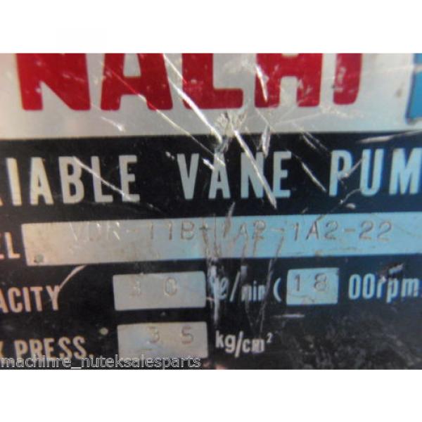Nachi Uganda  Variable Vane Pump VDR-11B-1A2-1A2-22_VDR11B1A21A222 #4 image
