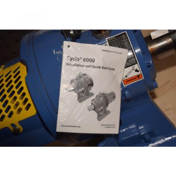 Origin Sumitomo SM-Cyclo 6000 PA022870 Speed Gear Reducer CHHJ-6140Y-8 Ratio:8 #3 image