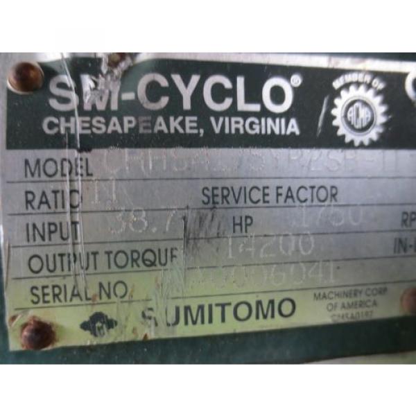 Sumitomo SM-Cyclo CHHS4175YR2SB-11 Speed Gear Reducer #8 image