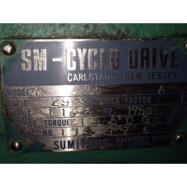 Sumitomo H56A SM-CYCLO Planetary Gear Drive/Gearbox/Speed Reducer #7 image