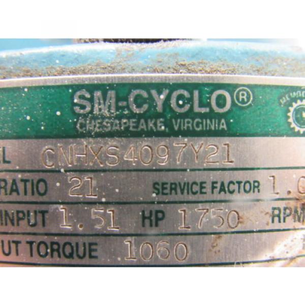 Sumitomo SM-Cyclo CNHXS4097Y21 Inline Gear Reducer 21:1 Ratio 151 Hp 1750RPM #10 image