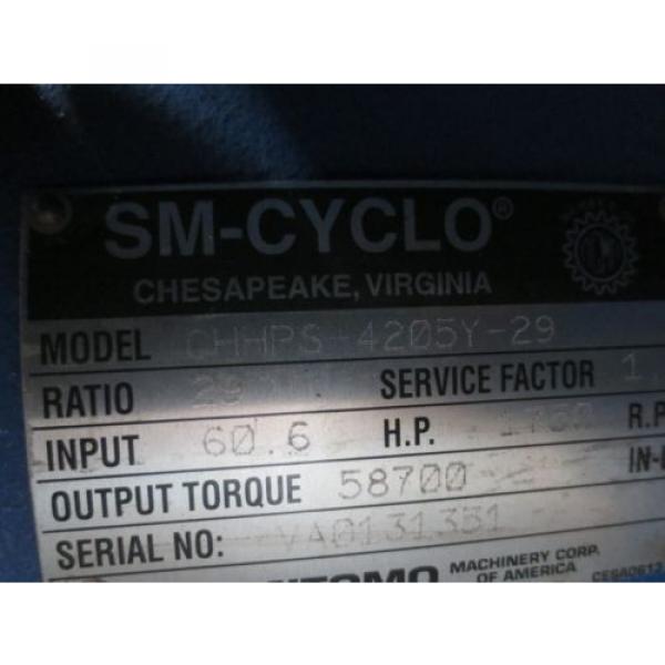 Sumitomo SM-Cyclo CHHPS4205Y-29 Gear Reducer #6 image