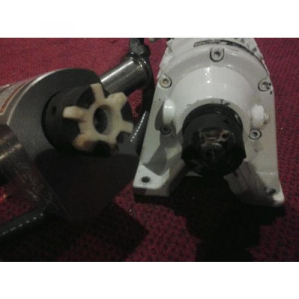 Unibloc-gp sanitary food grade gear pump and sumitomo cnhms05-6075ya-11 motor #4 image