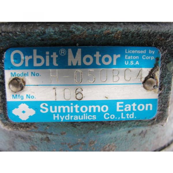 Sumitomo Eaton H-050BC4 Orbit Motor Geroler Low Speed High Torque 1#034; Shaft #9 image