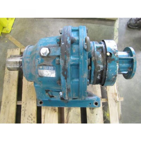 SUMITOMO SM-CYCLO HJ606A GEARBOX SPEED REDUCER 1225:1 RATIO 90000 IN-LB 24HP IN #1 image