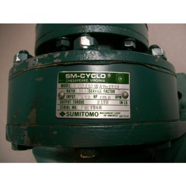 Sumitomo Machinery Corp SM-CYCLO CNH-4105 Speed Reducer - USED #4 image