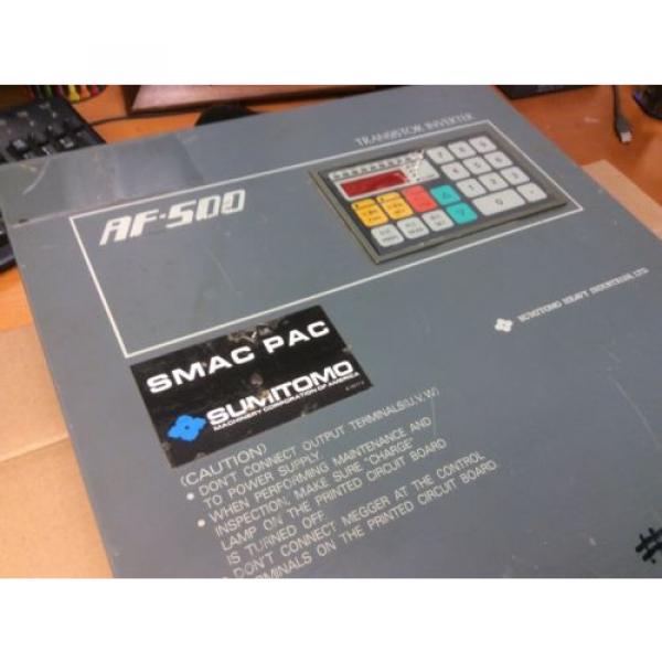 Sumitomo SMAC PAC Trasnsistor Inverter AF504-015 VFD Adjustable Speed Drive $799 #7 image