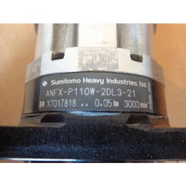 Sumitomo Heavy Indusrties ANFX-P110W-2DL3-21 Gearhead Reducer #4 image