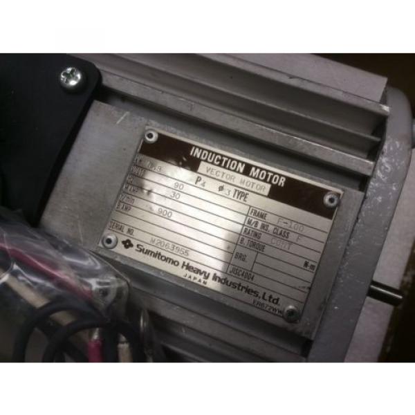 SUMITOMO SD185236FH CUTTING PUNCH MOTOR FOR SD35E, 08kW 90V 3PH 30HzOrigin #5 image