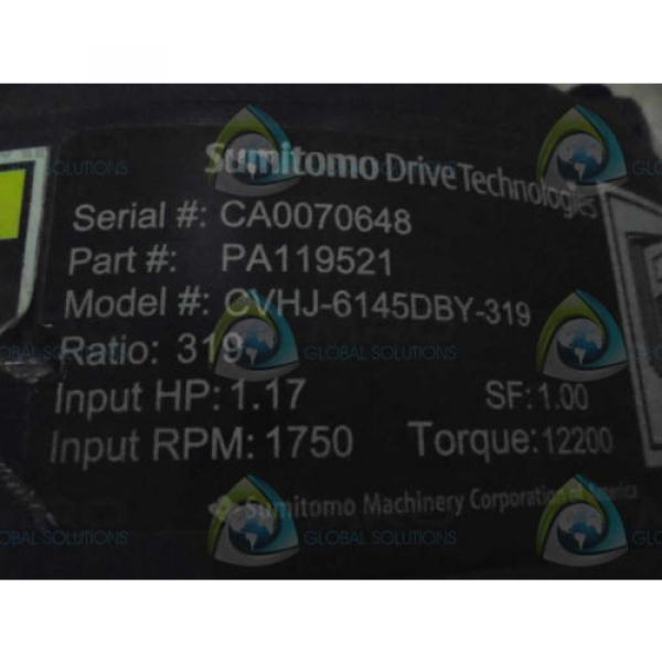 SUMITOMO DRIVE TECHNOLIGIES PA119521 MOTOR  Origin NO BOX #1 image