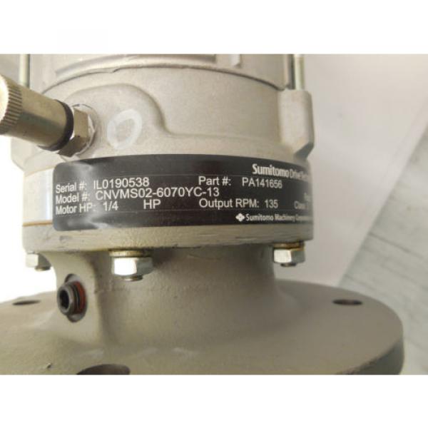 Origin SUMITOMO TYPE TC-FX  3 PH INDUCTION MOTOR CNVMS02-6070YC-13  1730 RPM #3 image