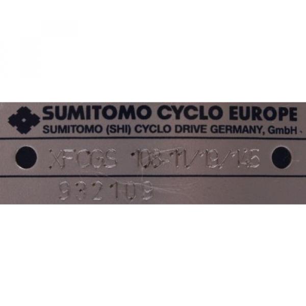 XFCGS 108-11/19/145 SUMITOMO CYCLO EUROPE ID3559 #4 image