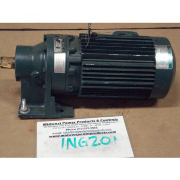 Sumitomo Cyclo gearmotor CNHM-1H-4100Y-6, 292 rpm, 6:1, 15hp, 230/460, inline #1 image