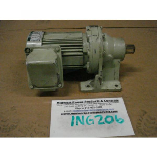 Sumitomo Cyclo gearmotor CNHMS-05-4095YC-29, 292 rpm, 29:1, 5hp, 230/460,inline #1 image