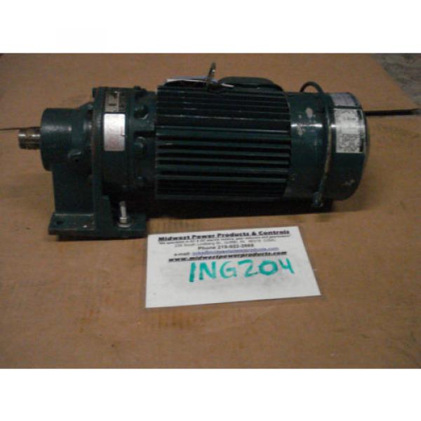 Sumitomo Cyclo gearmotor CNHM-1H-4105YC-B-15, 117 rpm, 15:1,15hp, 230/460,BRAKE #1 image