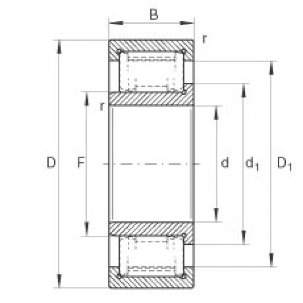 Roller Bearings ZSL192309 INA #1 image