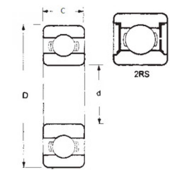 Ball Bearings 6310-2RS FBJ #1 image