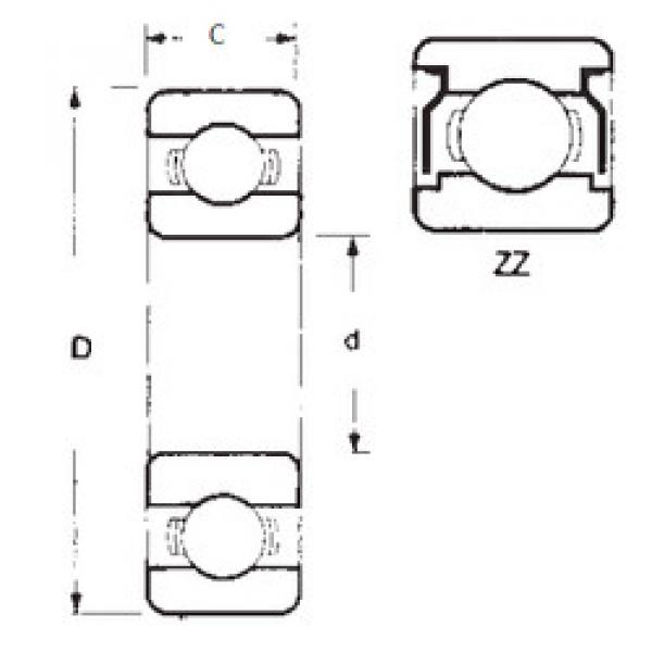 Ball Bearings 6309ZZ FBJ #1 image