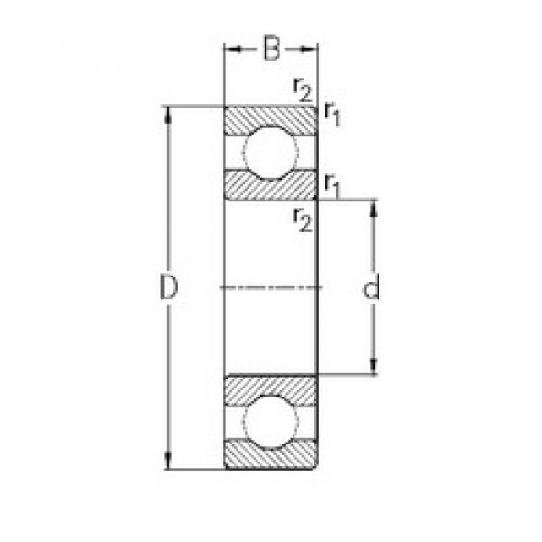 Ball Bearings 6310 NKE #1 image