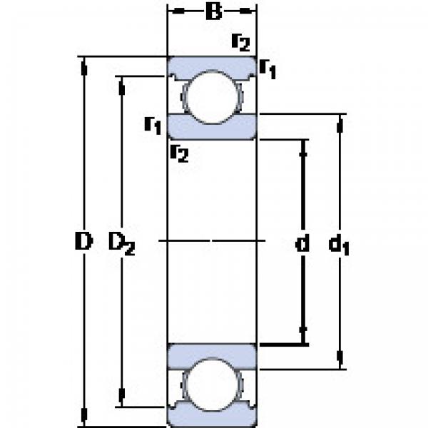 Ball Bearings 6310 SKF #1 image