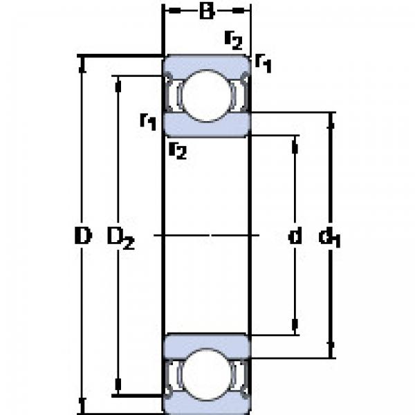 Ball Bearings 6310-2Z SKF #1 image