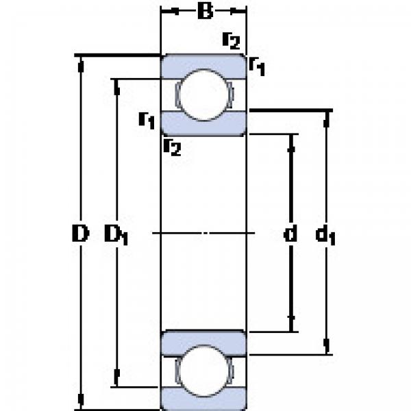 Ball Bearings 6321 SKF #1 image