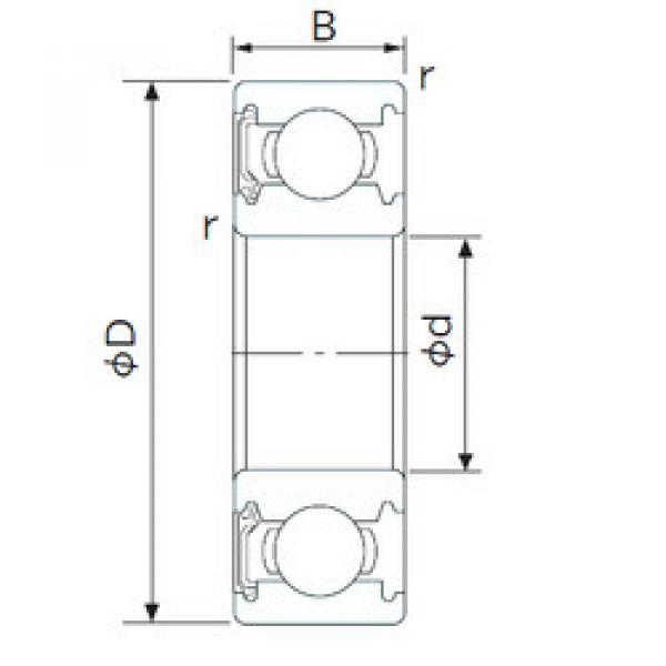 Ball Bearings 6310NSE NACHI #1 image