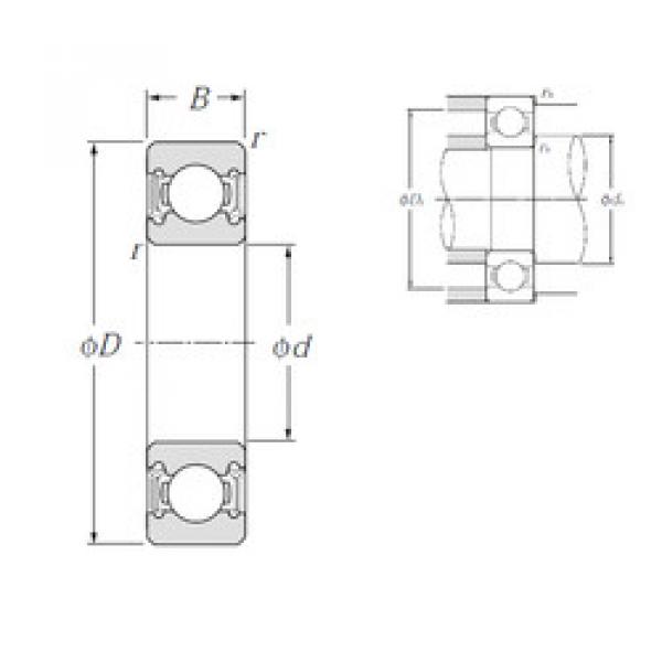 Ball Bearings 6310LLU NTN #1 image